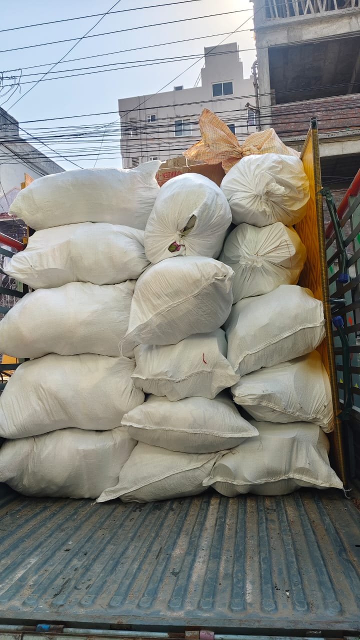 Srinu Packers and Movers recent shifting work in Ongole